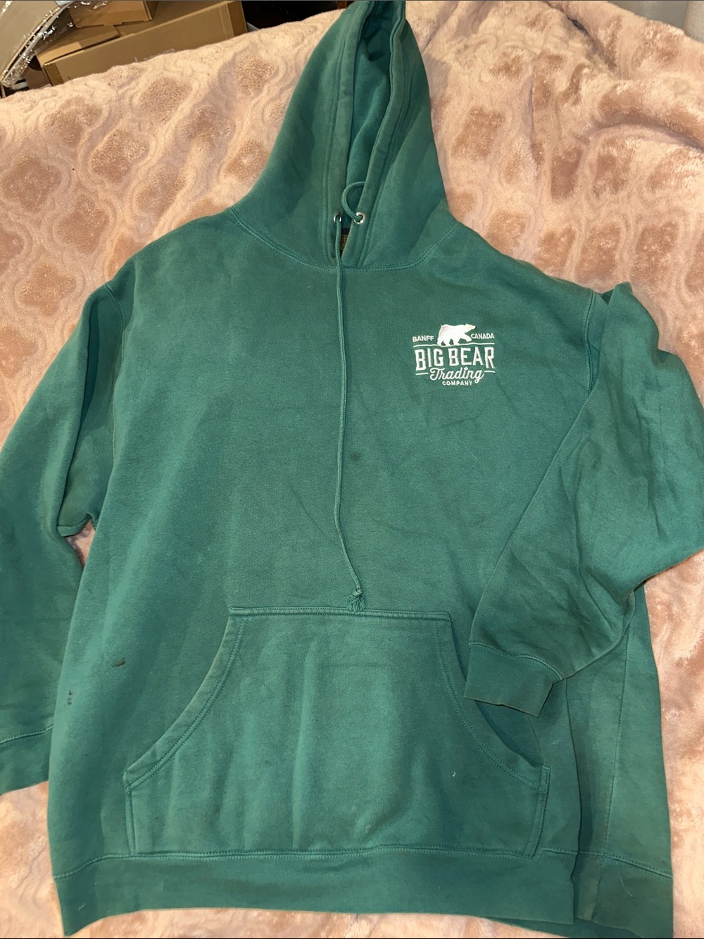 Green Pullover Hoodie
